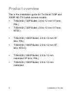 Предварительный просмотр 4 страницы Interlogix TruVision TVB-2404 Installation Manual