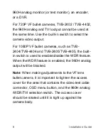 Предварительный просмотр 8 страницы Interlogix TruVision TVB-2404 Installation Manual