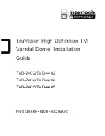 Interlogix TruVision TVD-2404 Installation Manual предпросмотр