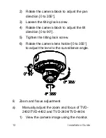 Preview for 12 page of Interlogix TruVision TVD-2404 Installation Manual