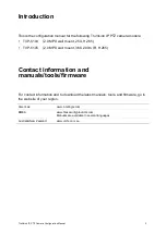 Preview for 5 page of Interlogix TruVision TVP-5104 Configuration Manual