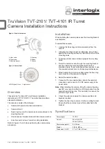 Interlogix TruVision TVT-2101 Installation Instructions preview