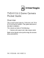 Preview for 1 page of Interlogix TVD-5110-3 Pocket Manual