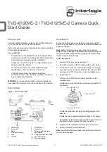 Предварительный просмотр 1 страницы Interlogix TVD-6120VE-2-N Quick Start Manual