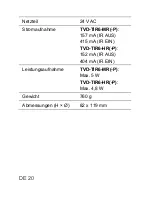 Preview for 22 page of Interlogix TVD-TIR6-HR Pocket Manual