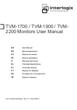 Interlogix TVM-1700 User Manual preview