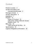 Preview for 3 page of Interlogix TVW-6101 Installation Manual