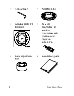 Preview for 6 page of Interlogix TVW-6101 Installation Manual