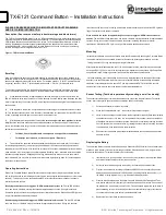 Preview for 1 page of Interlogix TX-E121 Installation Instructions