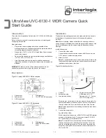 Предварительный просмотр 1 страницы Interlogix UltraView UVC-6130-1-N Quick Start Manual