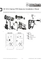 Предварительный просмотр 1 страницы Interlogix VE1012 Series Installation Sheet