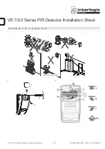 Interlogix VE1120 Series Installation Sheet предпросмотр