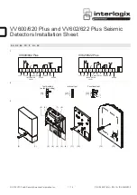 Preview for 1 page of Interlogix VV600 Plus Installation Sheet