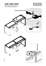 Предварительный просмотр 5 страницы interlübke just cube bold Assembly Instruction Manual