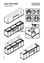 Предварительный просмотр 43 страницы interlübke just cube bold Assembly Instruction Manual