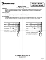 Preview for 1 page of Intermatic AG2083C Installation Instructions