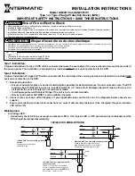 Предварительный просмотр 1 страницы Intermatic AG24013 Installation Instructions