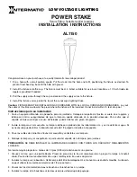 Предварительный просмотр 1 страницы Intermatic AL1150 Installation Instructions