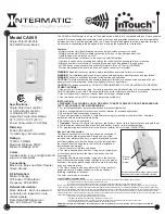 Предварительный просмотр 1 страницы Intermatic CA600 User Manual