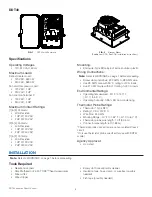 Preview for 2 page of Intermatic DDT40 Installation And Operation Manual