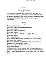 Intermatic DT27C Instructions preview