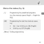 Preview for 61 page of Intermatic eco CG7 Operating Manual