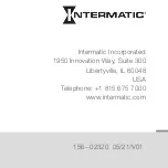 Preview for 84 page of Intermatic eco CG7 Operating Manual