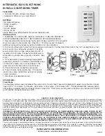 Preview for 1 page of Intermatic EI215 Supplementary Manual