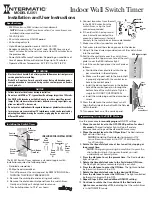 Intermatic EJ351 Installation And User Instructions preview