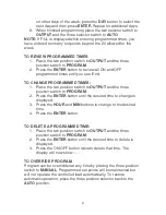 Preview for 2 page of Intermatic ET170 SERIES Programming Manual