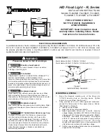 Preview for 1 page of Intermatic FL050MH Installation Instructions