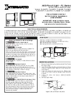 Preview for 1 page of Intermatic FL250HPS Installation Instructions