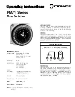 Intermatic FM/1 Series Operating Instructions preview