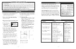 Preview for 2 page of Intermatic FREEZE SENTRY PF1100 Series Installation, Operation & Service Manual