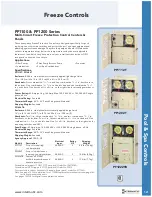 Preview for 3 page of Intermatic FREEZE SENTRY PF1100 Series Installation, Operation & Service Manual