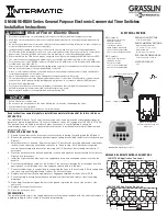 Preview for 1 page of Intermatic GM40AVE-RD89 Series Installation Instructions