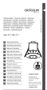 Предварительный просмотр 1 страницы Intermatic Grasslin Talis II P 360-8-1 User Manual