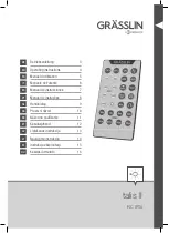 Preview for 1 page of Intermatic GRASSLIN talis II RC IR10 Operating Instructions Manual