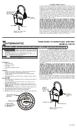 Предварительный просмотр 2 страницы Intermatic HB31K Instructions