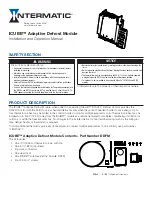 Предварительный просмотр 1 страницы Intermatic ICUBE Installation And Operation Manual