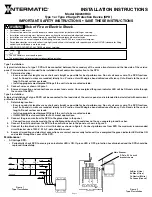 Предварительный просмотр 1 страницы Intermatic IG3240RC3 Installation Instructions Manual