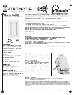 Preview for 5 page of Intermatic InTouch CA5100 Manual