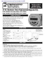 Intermatic PB314EK Installation, Operation & Service Manual preview