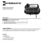 Intermatic PE24GVA Installation And Operation Manual preview