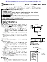 Intermatic PS3000 Installation Instructions предпросмотр