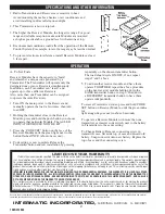 Предварительный просмотр 2 страницы Intermatic RC939 Installation, Operation & Service Manual