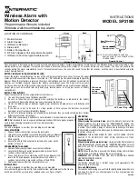 Предварительный просмотр 1 страницы Intermatic SP210B Instructions