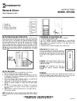 Intermatic SP501B Instructions preview