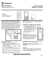 Preview for 2 page of Intermatic SP501B Instructions