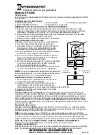 Preview for 2 page of Intermatic SP520B Instructions